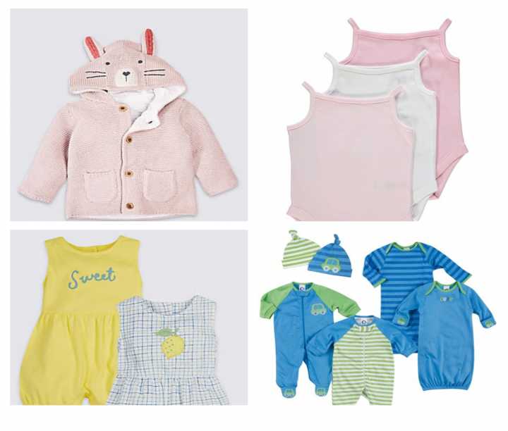 marks and spencer baby clothing